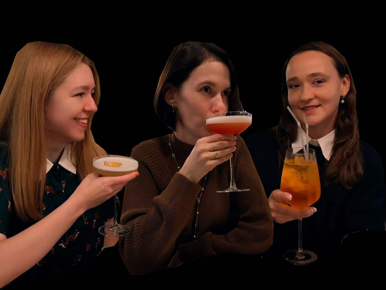 Bolat with cocktails