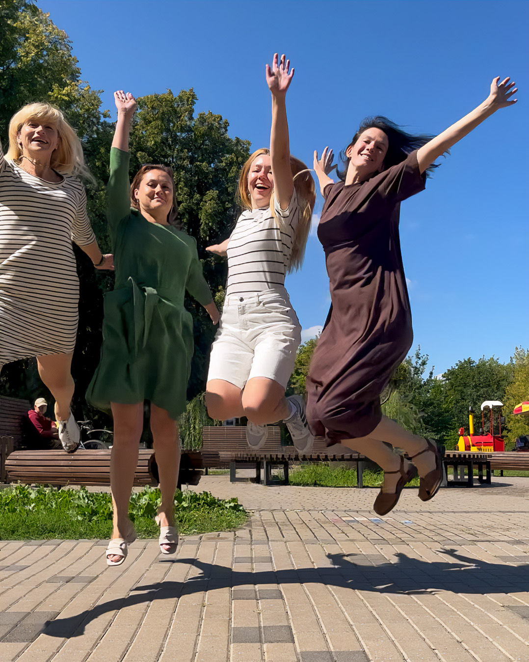 Jumping August
